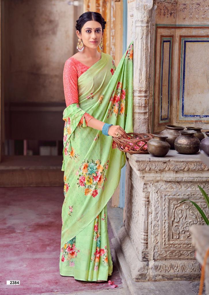 Kashvi Krishnaleela Printed Designer Ethnic Wear Silk Saree Collection